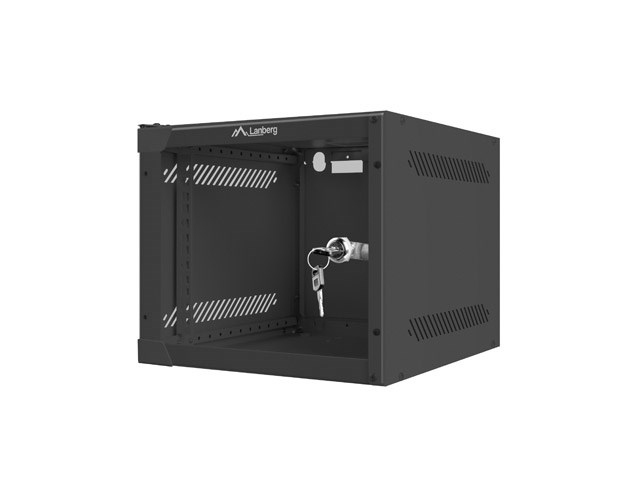 Lanberg WF10-2304-10B rack cabinet 4U Wall mounted rack Black