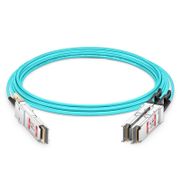 FS 200G QSFP-DD to 2x100G QSFP28 AOC Breakout Cable
