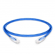 4FT (1.2M) CAT6 SNAGLESS UNSHIELDED (UTP) PVC CM ETHERNET NETWORK PATCH CABLE, BLUE