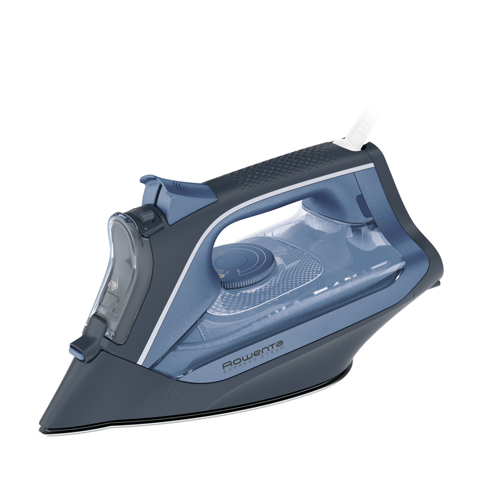 Rowenta DW4320 Dry & Steam iron Microsteam 300 Laser soleplate 2500 W Blue