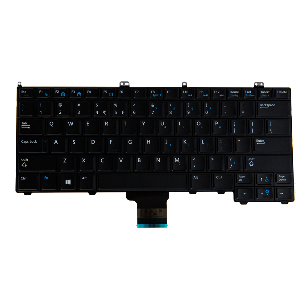Origin Storage N/B KBD Dell Latitude 7400 2in1 German Keyboard Backlit 82 Keys