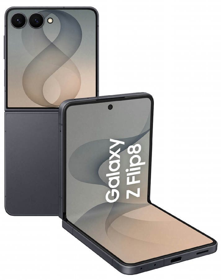 Samsung Galaxy Z Flip8 17.5 cm (6.9") Dual SIM 5G USB Type-C 12 GB 256 GB 4300 mAh Graphite
