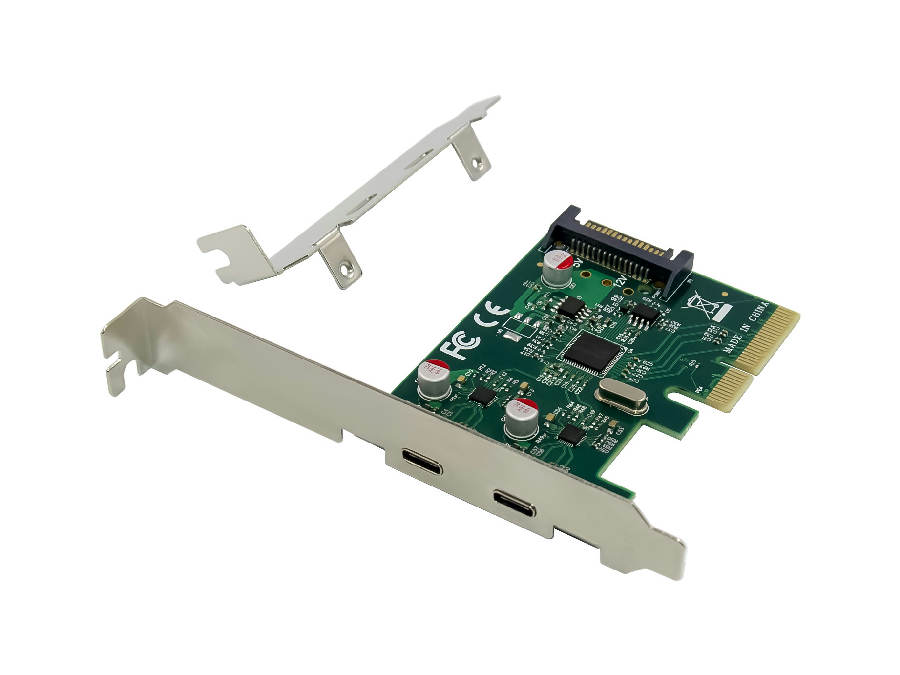 Conceptronic EMRICK13G 2-Port USB 3.2 Gen 2 Type-C PCIe Card