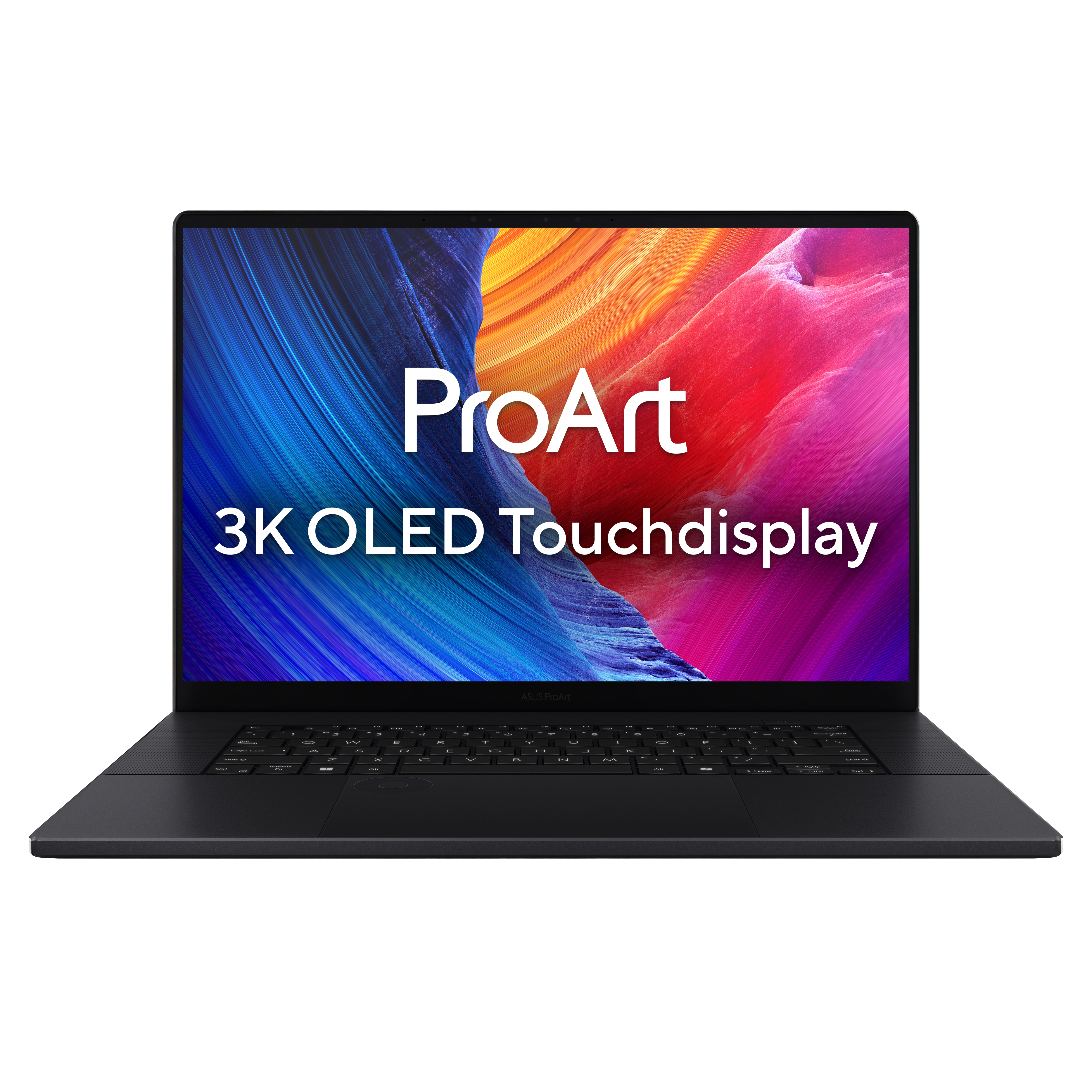 ASUS ProArt P16 H7606WP-RJ090W Copilot+ PC AMD Ryzen AI 9 HX 370 Laptop 40.6 cm (16") Touchscreen 3K 32 GB LPDDR5x-SDRAM 2 TB SSD NVIDIA GeForce RTX 5070 Wi-Fi 7 (802.11be) Windows 11 Home German Black