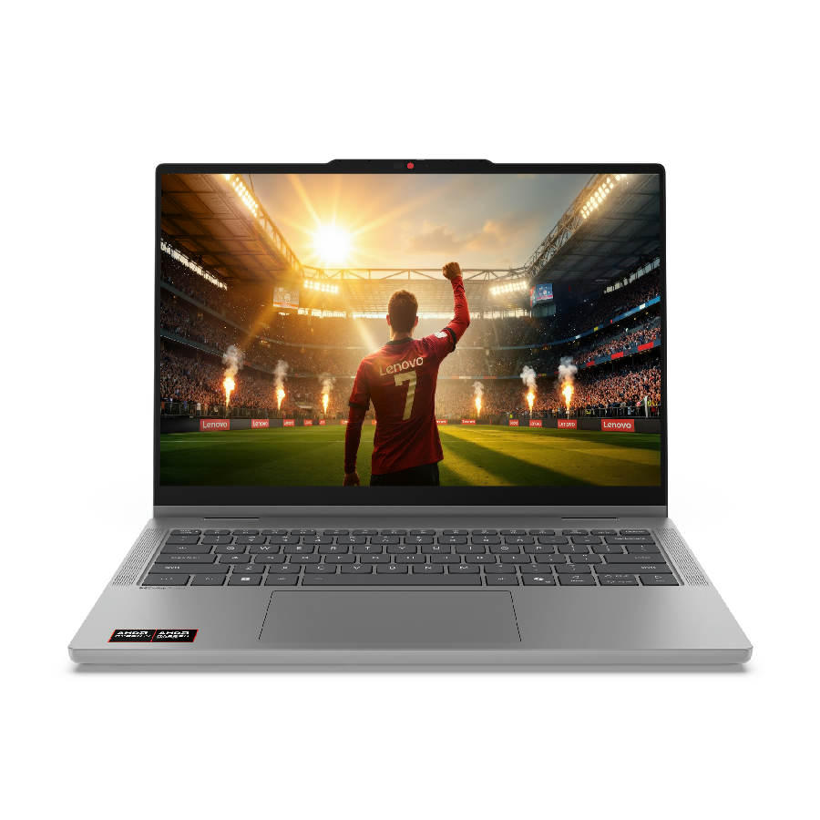 Lenovo IdeaPad 5 2-in-1 14AGP11 Copilot+ PC AMD Ryzen™ AI 7 445 Hybrid (2-in-1) 35.6 cm (14") Touchscreen WUXGA 16 GB DDR5-SDRAM 512 GB SSD Wi-Fi 7 (802.11be) Windows 11 Home German Grey