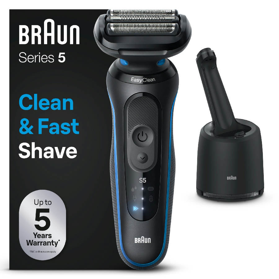 Braun Series 5 52-B7000cc Foil shaver Trimmer Black