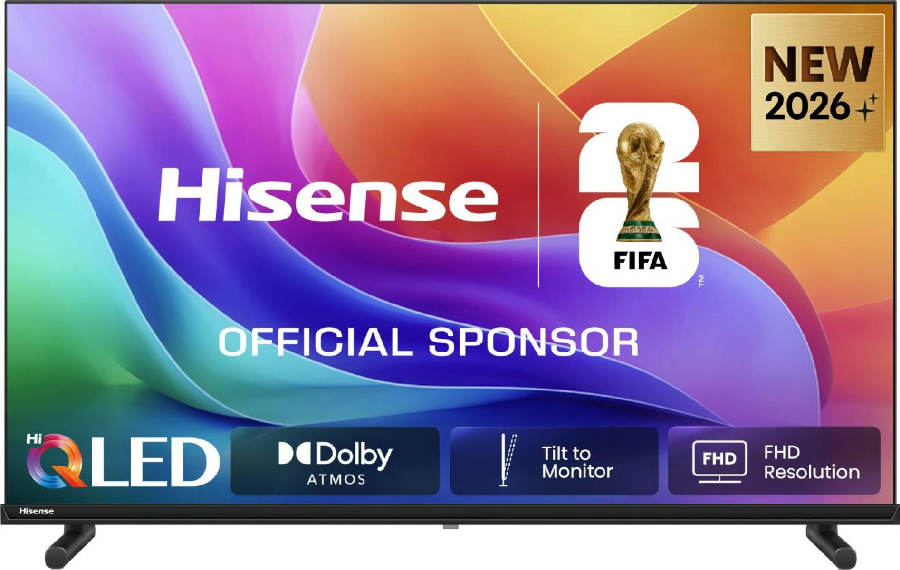 Hisense 40A59S 101.6 cm (40") Full HD Smart TV Wi-Fi Black