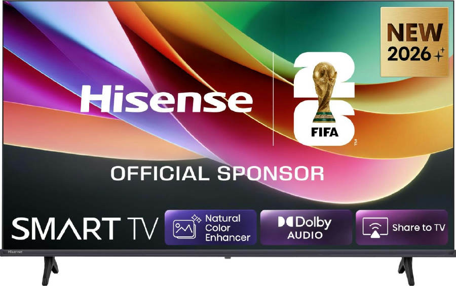 Hisense 40A49S 101.6 cm (40") Full HD Smart TV Wi-Fi Black
