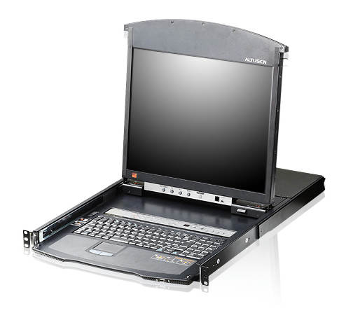 ATEN KL1516AiN rack console 48.3 cm (19") Black 1U