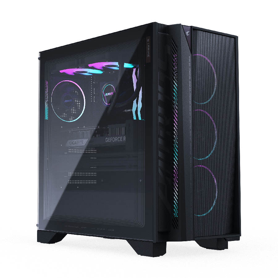 GIGABYTE AORUS PRIME 5 Gaming Desktop PC - AMD Ryzen 7 9800X3D, RTX 5080 16G, 32GB DDR5-SDRAM, 2000GB SSD, Windows 11 Home