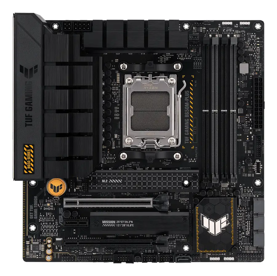 ASUS TUF GAMING B650M-PLUS AMD B650 Socket AM5 micro ATX