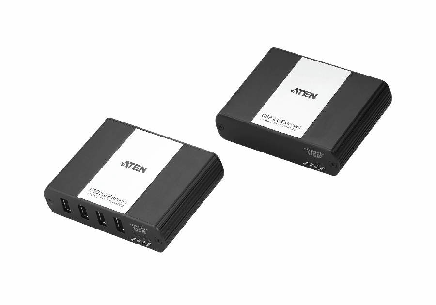 ATEN 4-Port USB 2.0 Extender Over LAN