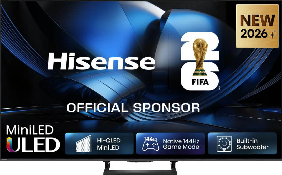 Hisense 55U7SE 139.7 cm (55") 4K Ultra HD Smart TV Wi-Fi Black