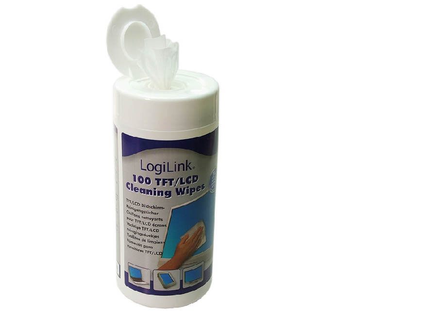LogiLink TFT LCD Reinigung Wipes LCD/LED/Plasma, LCD/TFT/Plasma, PC, Laptop, Mobile phone/Smartphone, Game console