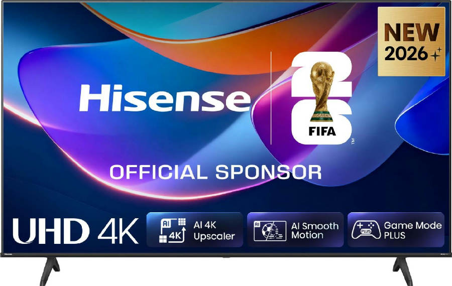 Hisense 58A6S 147.3 cm (58") 4K Ultra HD Smart TV Wi-Fi Black