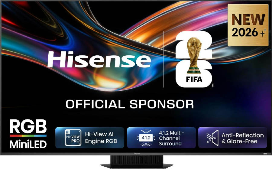 Hisense 65UR9DS 165.1 cm (65") 4K Ultra HD Smart TV Wi-Fi Black