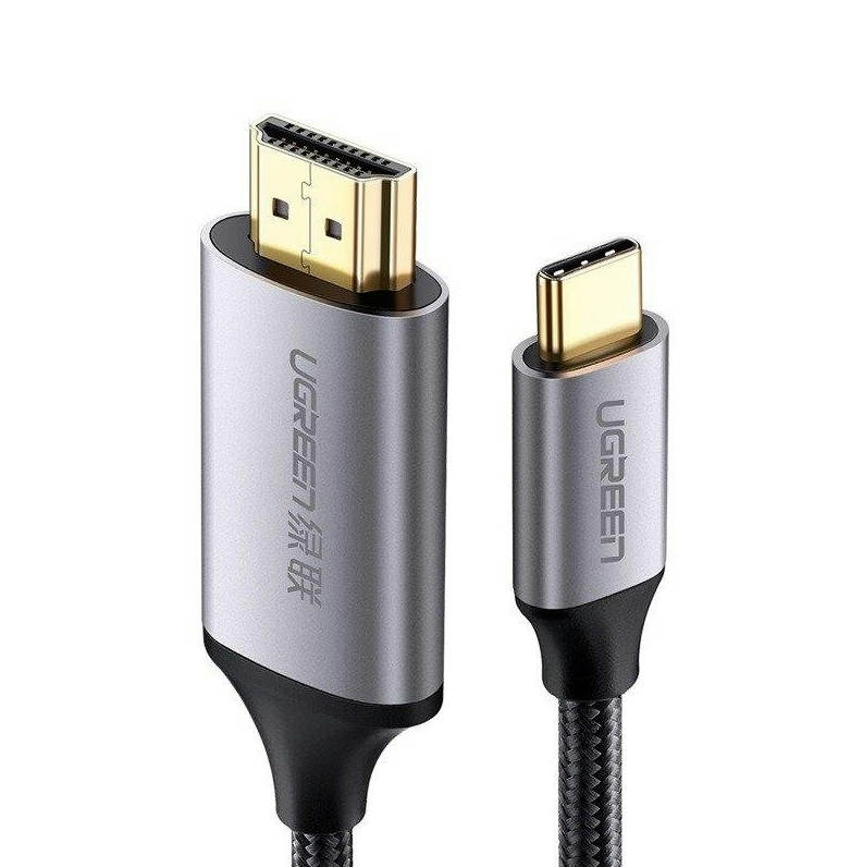 Ugreen 50570 video cable adapter 1.5 m USB C HDMI Type A (Standard) Black