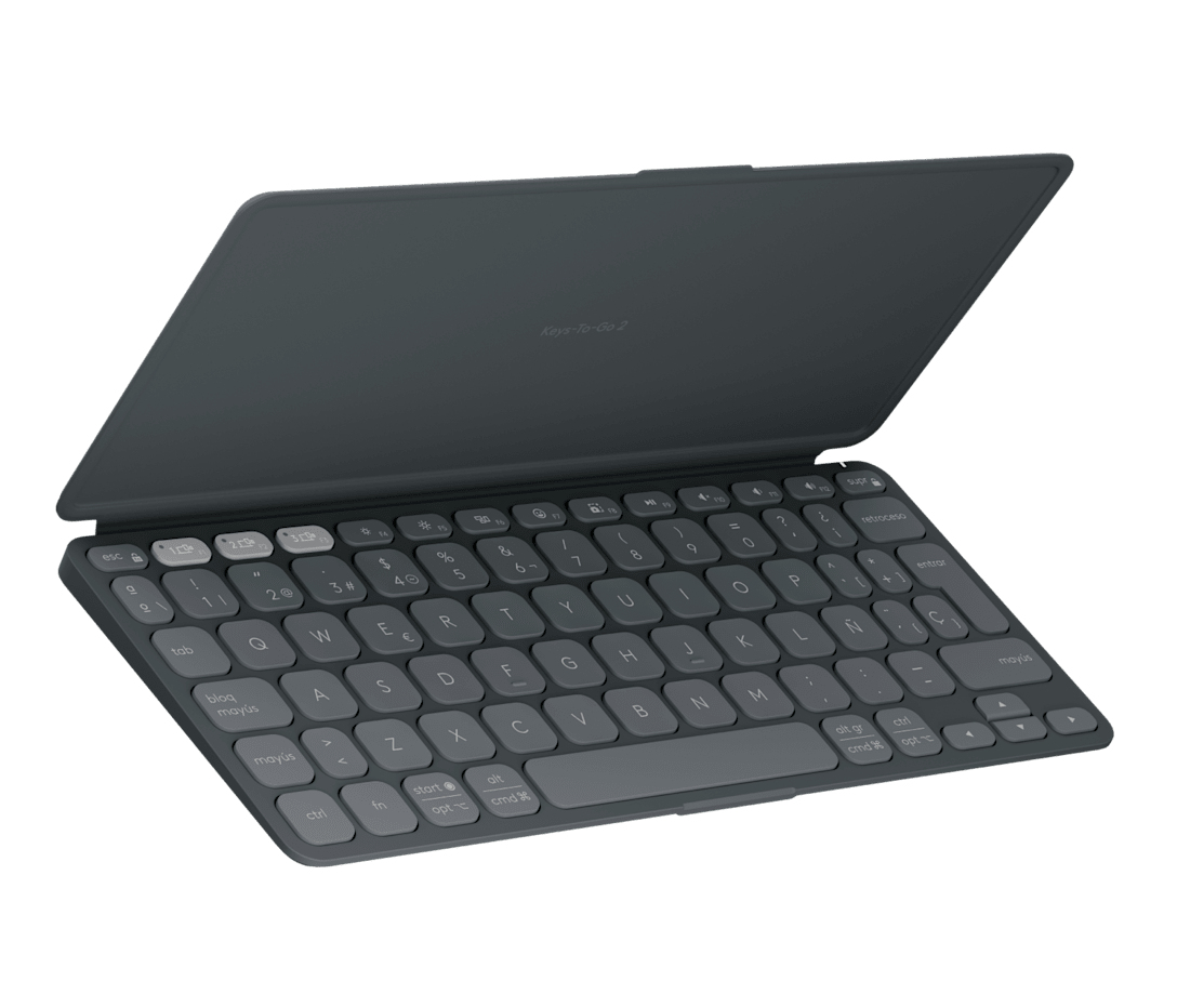 Logitech Keys-To-Go 2 QWERTZ German Bluetooth Graphite