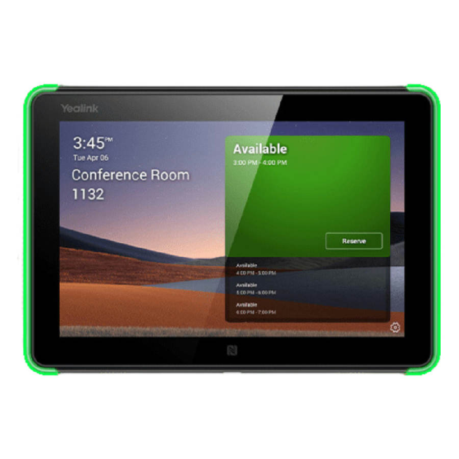 Yealink Roompanel Plus 25.6 cm (10.1") 1280 x 800 pixels 802.11a, 802.11b, 802.11g, Wi-Fi 4 (802.11n), Wi-Fi 5 (802.11ac) Black Bluetooth