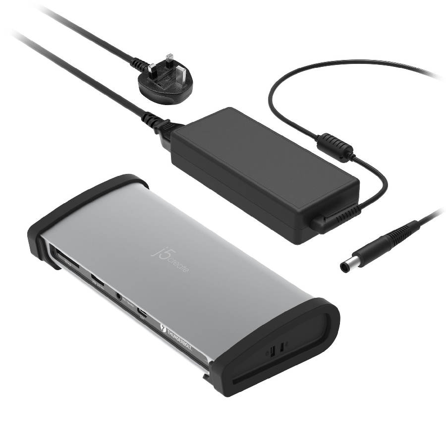 j5create JTD562-FN laptop dock/port replicator Wired Thunderbolt 4 Grey