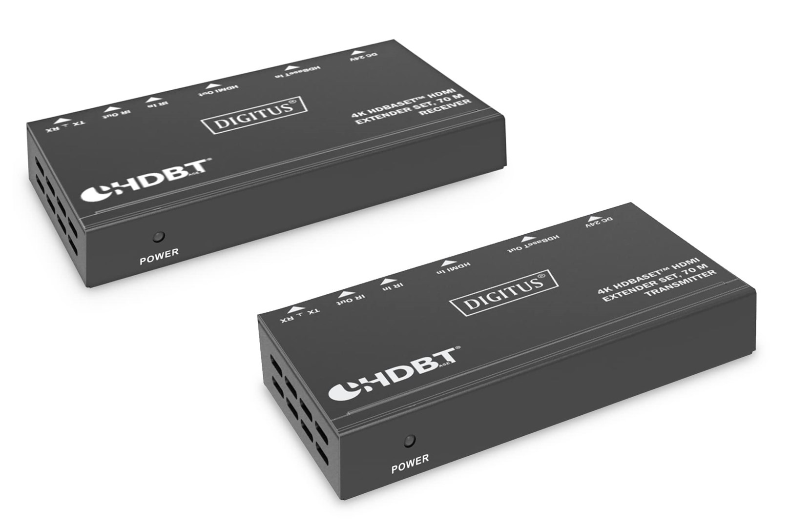 4K HDBaseT™ HDMI extender set, 70 m
