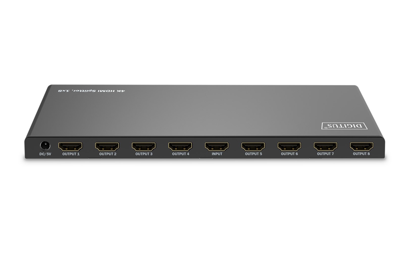 DIGITUS HDMI Splitter 1x8 4K/60Hz HDCP 2.3 EDID Control