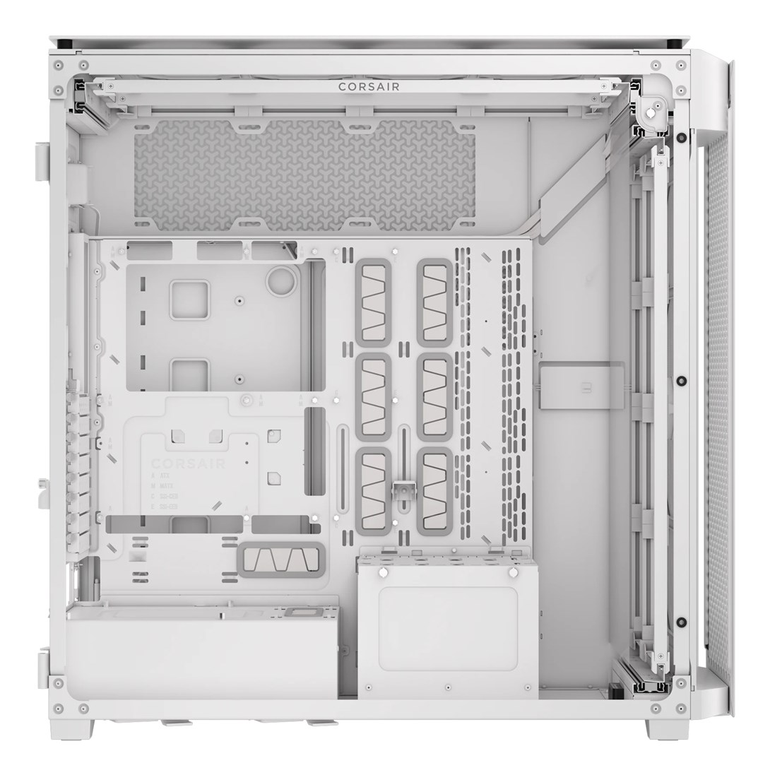 CORSAIR 9000D ICUE LINK AIRFLOW Super-Tower Case - White