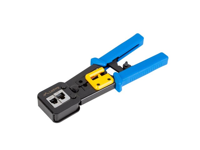 Lanberg RJ45 RJ12 RJ11 Crimp Tool For Through-Out Plugs