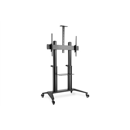Digitus TV Presentation Cart - 70-120 Inch, 140kg Max, Black