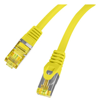 Lanberg PCF6A-10CU networking cable Yellow 1 m Cat6a S/FTP (S-STP)