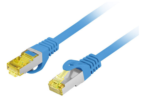 Lanberg PCF6A-10CU-0200-B networking cable Blue 2 m Cat6a S/FTP (S-STP)