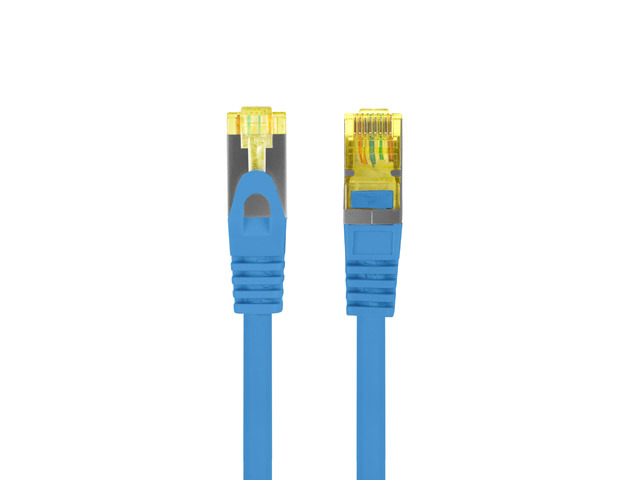 Lanberg PCF6A-10CU networking cable Blue 1 m Cat6a S/FTP (S-STP)