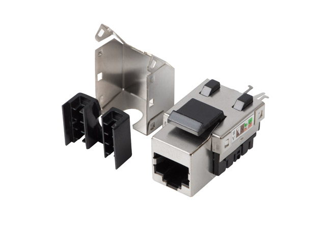 KEYSTONE MODULE RJ45-LSA CAT.6 FTP 90° LANBERG