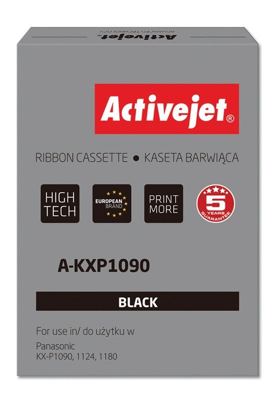 Activejet A-KXP1090 Ink ribbon (replacement for Panasonic KX-P115; Supreme; 4.000.000 characters; black)