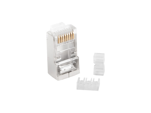 RJ45 CAT.6 FTP PLUG 8P8C OD1.2 - PACK OF 20 PCS