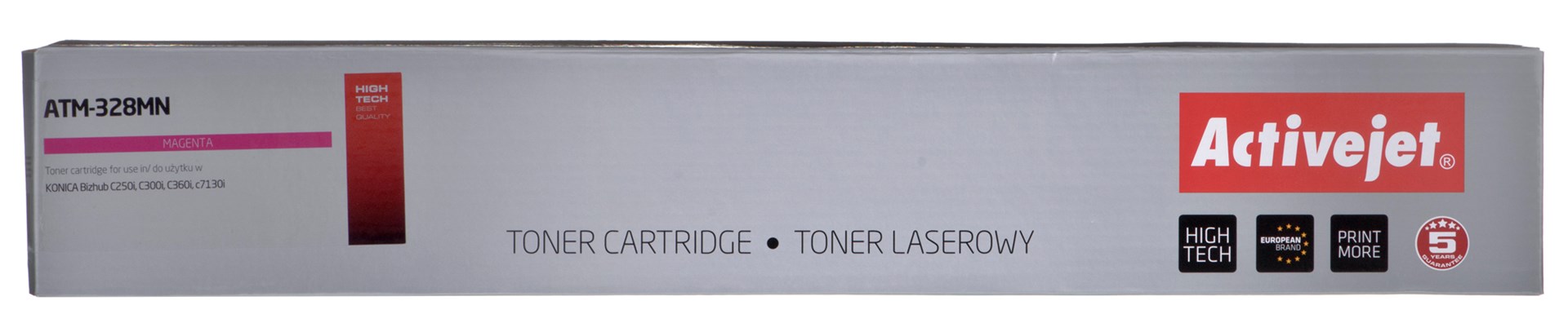 Activejet ATM-328MN toner cartridge for Konica Minolta printers, replacement Konica Minolta TN328M; Supreme; 28000 pages; purple