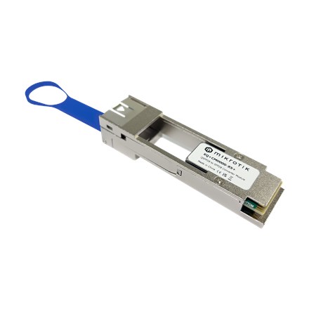 Mikrotik XQ+CM0000-XS+ fibre optic adapter QSFP 1 pc(s) Silver
