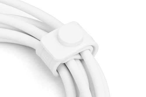 Digitus Lightning silicone connection cable, USB-A - Lightning 2m, white