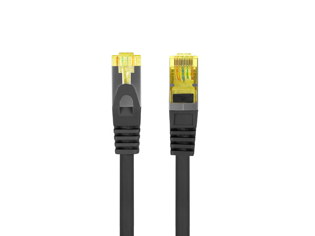 Lanberg PCF6A-10CU networking cable Black 0.25 m Cat6a S/FTP (S-STP)