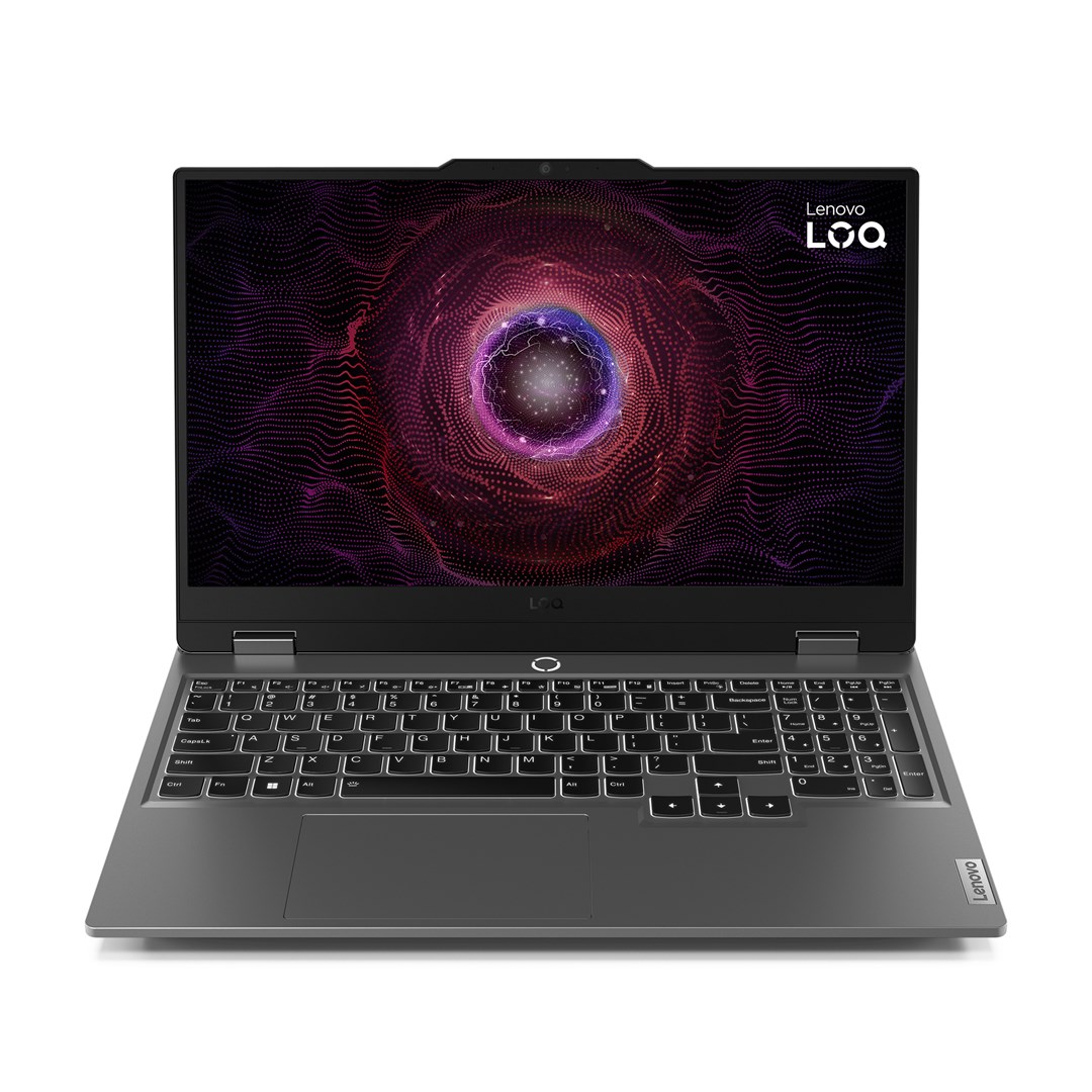 Lenovo LOQ 15ARP9 AMD Ryzen™ 5 7235HS Laptop 39.6 cm (15.6") Full HD 16 GB DDR5-SDRAM 512 GB SSD NVIDIA GeForce RTX 3050 Wi-Fi 6 (802.11ax) Windows 11 Home English Grey