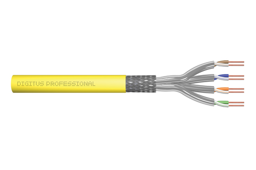 CAT 7A S/FTP data cable - installation cable, 1000 meters, simplex, B2ca, GHMT PVP certified