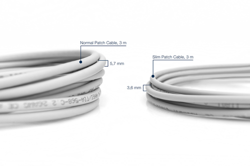 Digitus CAT 6A U/UTP slim patch cord