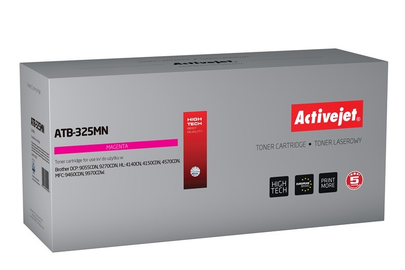 Activejet ATB-325MN toner (replacement for Brother TN-325M; Supreme; 3500 pages; magenta)