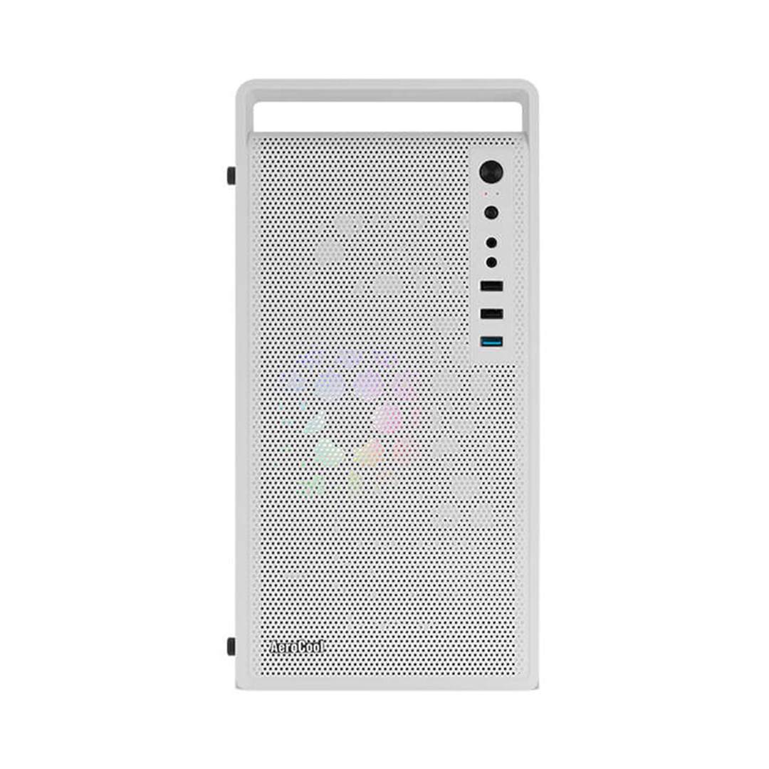 Aerocool PGS CS-109-G-WT-V1 FRGB White Case