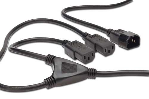 Digitus AK-620300-075-S USB cable 0.75 m USB A Micro-USB B/Mini-USB B Black