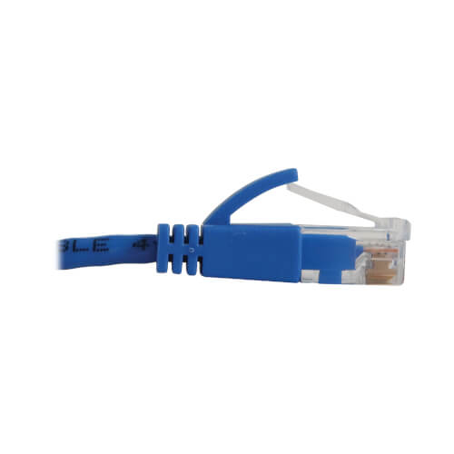 Tripp Lite N261-025-BL Cat6a 10G Snagless Molded UTP Ethernet Cable (RJ45 M/M), PoE, Blue, 25 ft. (7.6 m)