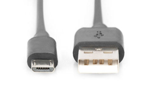 Digitus USB-A - Micro-B connection cable, 1m