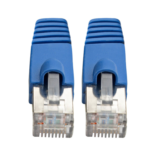 Tripp Lite N262-005-BL Cat6a 10G Snagless Shielded STP Ethernet Cable (RJ45 M/M), PoE, Blue, 5 ft. (1.52 m)