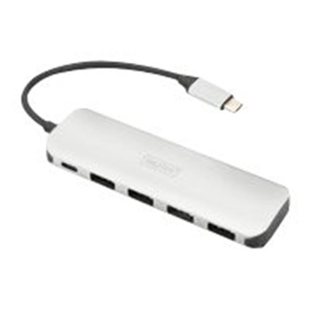 Digitus USB Type-C™ 4 port hub (USB 3.0) + PD