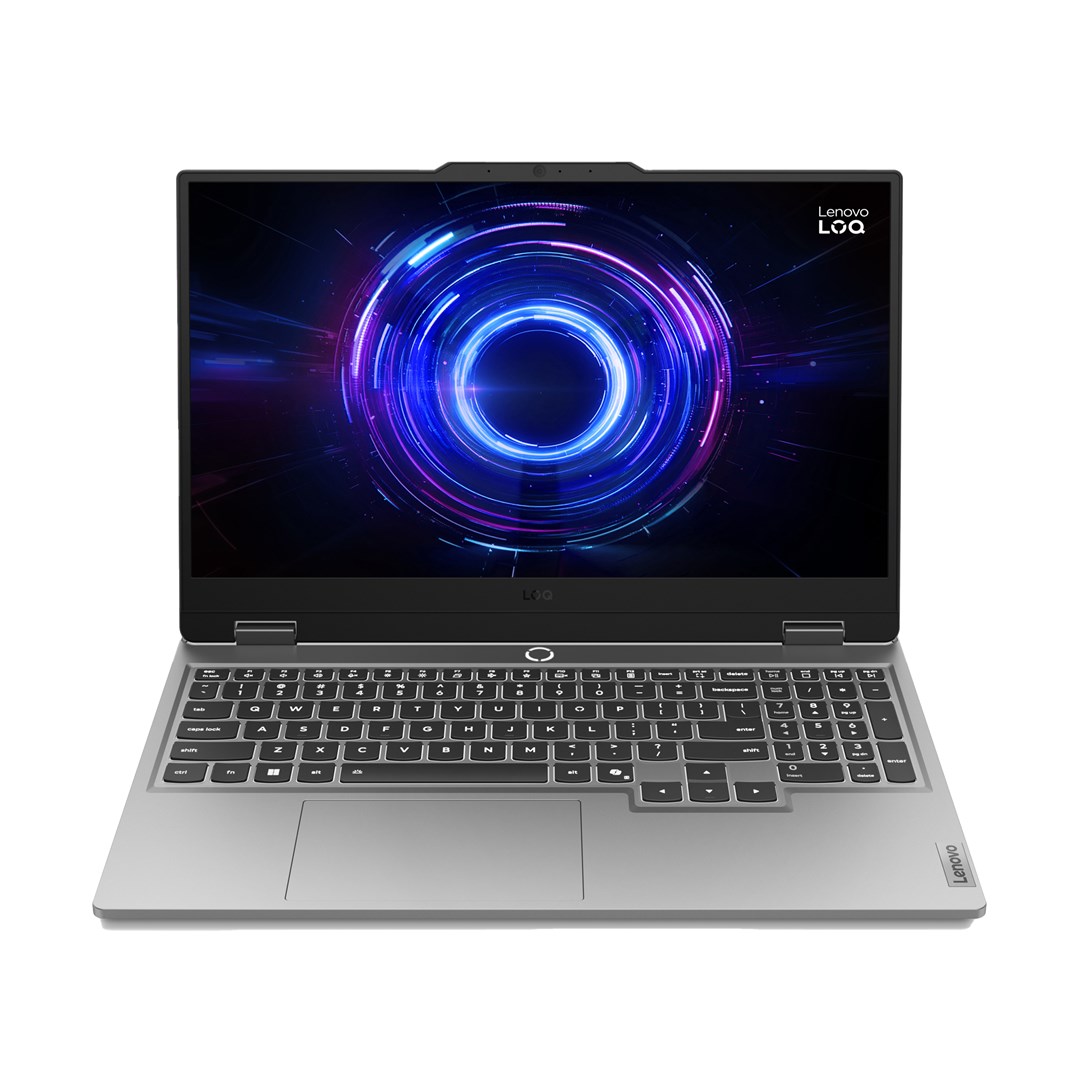 Lenovo LOQ 15IRX10 Intel® Core™ i5 i5-13450HX Laptop 39.6 cm (15.6") Full HD 16 GB DDR5-SDRAM 1 TB SSD NVIDIA GeForce RTX 5060 Wi-Fi 6 (802.11ax) Windows 11 Home English Grey